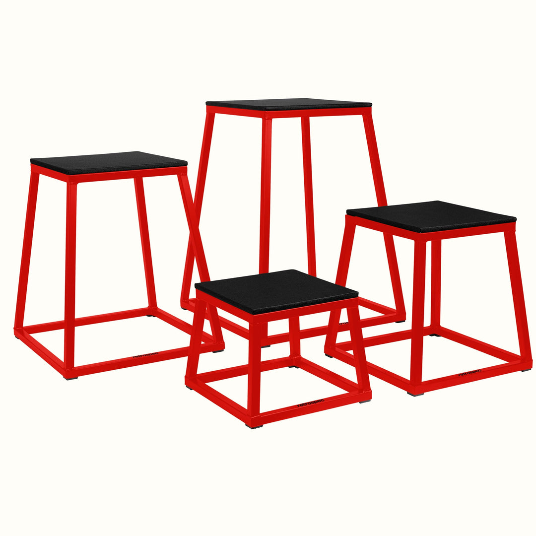 Leap Plyo Box - Red (2020) | Red (2020) Set of 4