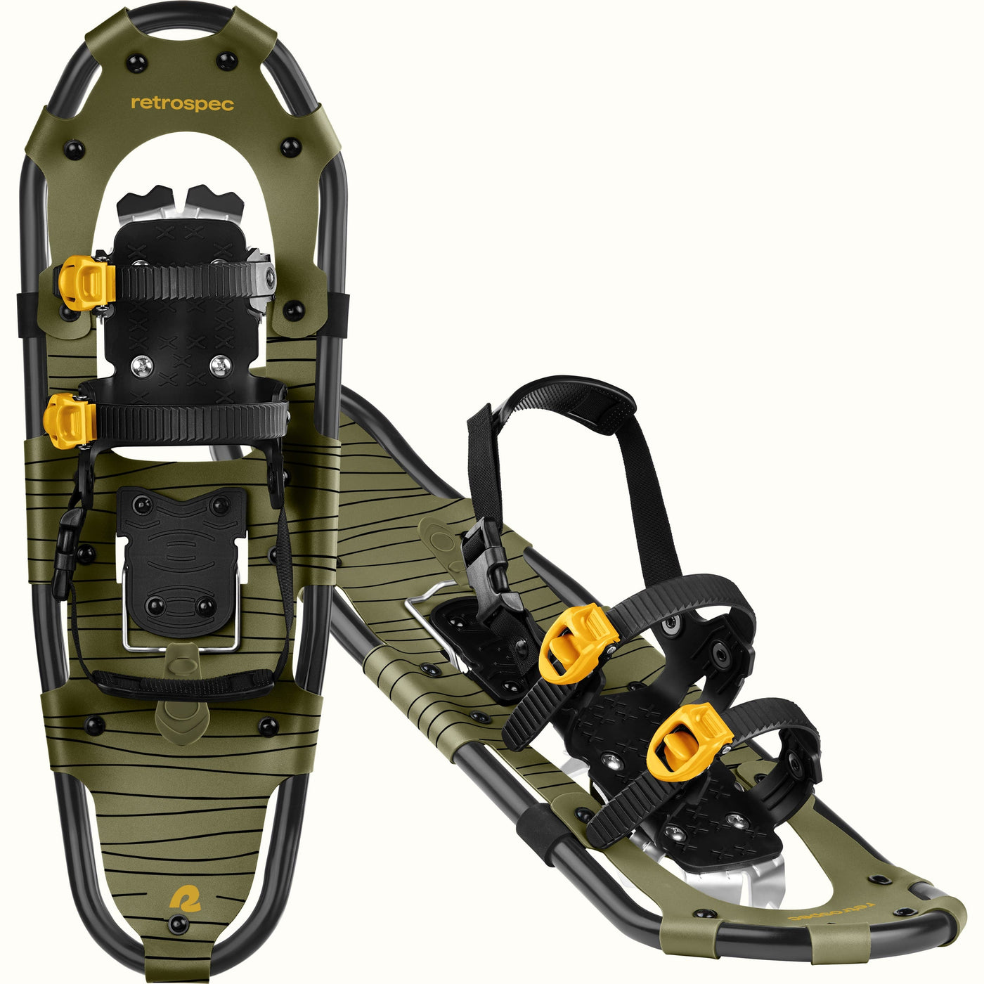 Drifter Lightweight Snowshoes | Olive 21 in (80-120lbs)