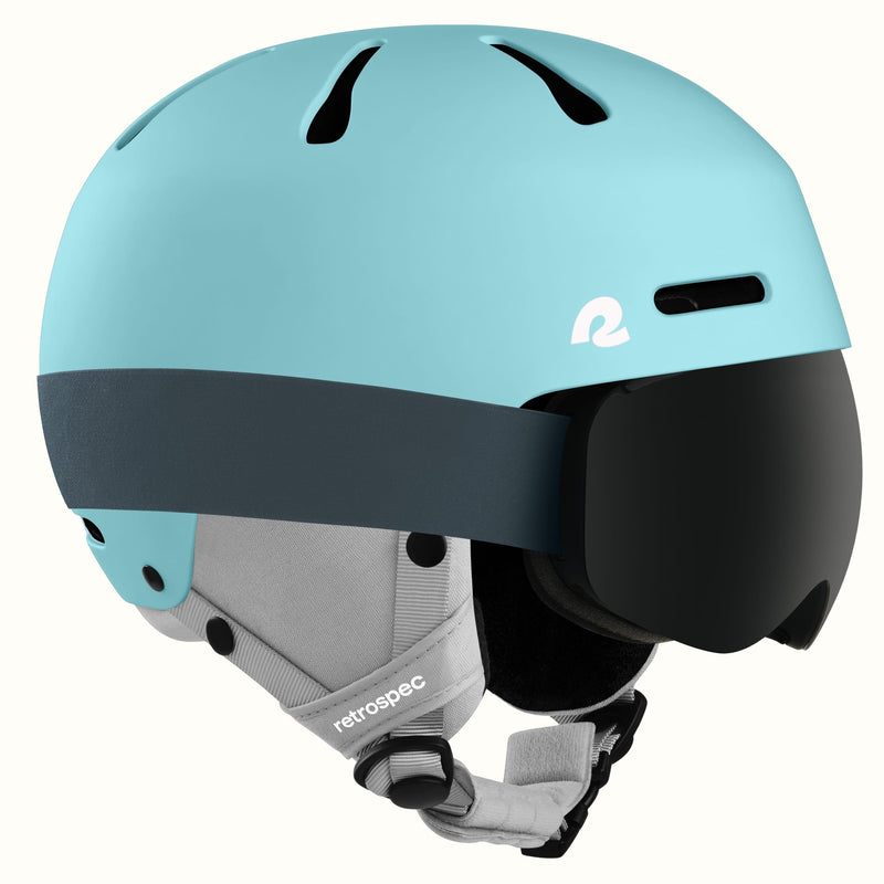 Comstock Kids' Ski & Snowboard Helmet | Matte Blue Ridge