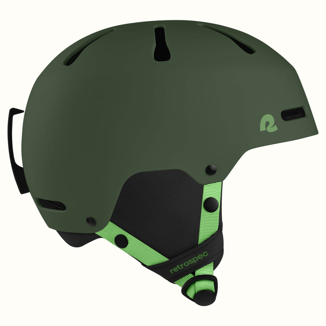 Comstock Kids' Ski & Snowboard Helmet | Matte Forest 