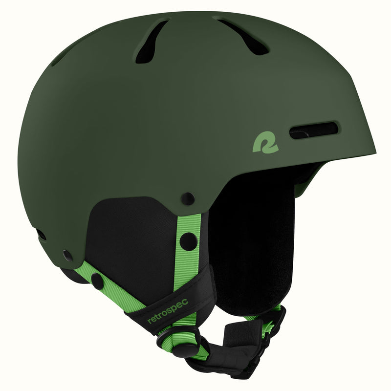 Comstock Kids' Ski & Snowboard Helmet | Matte Forest 