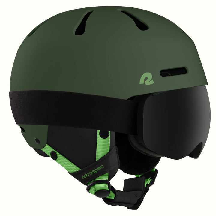 Comstock Kids' Ski & Snowboard Helmet | Matte Forest 