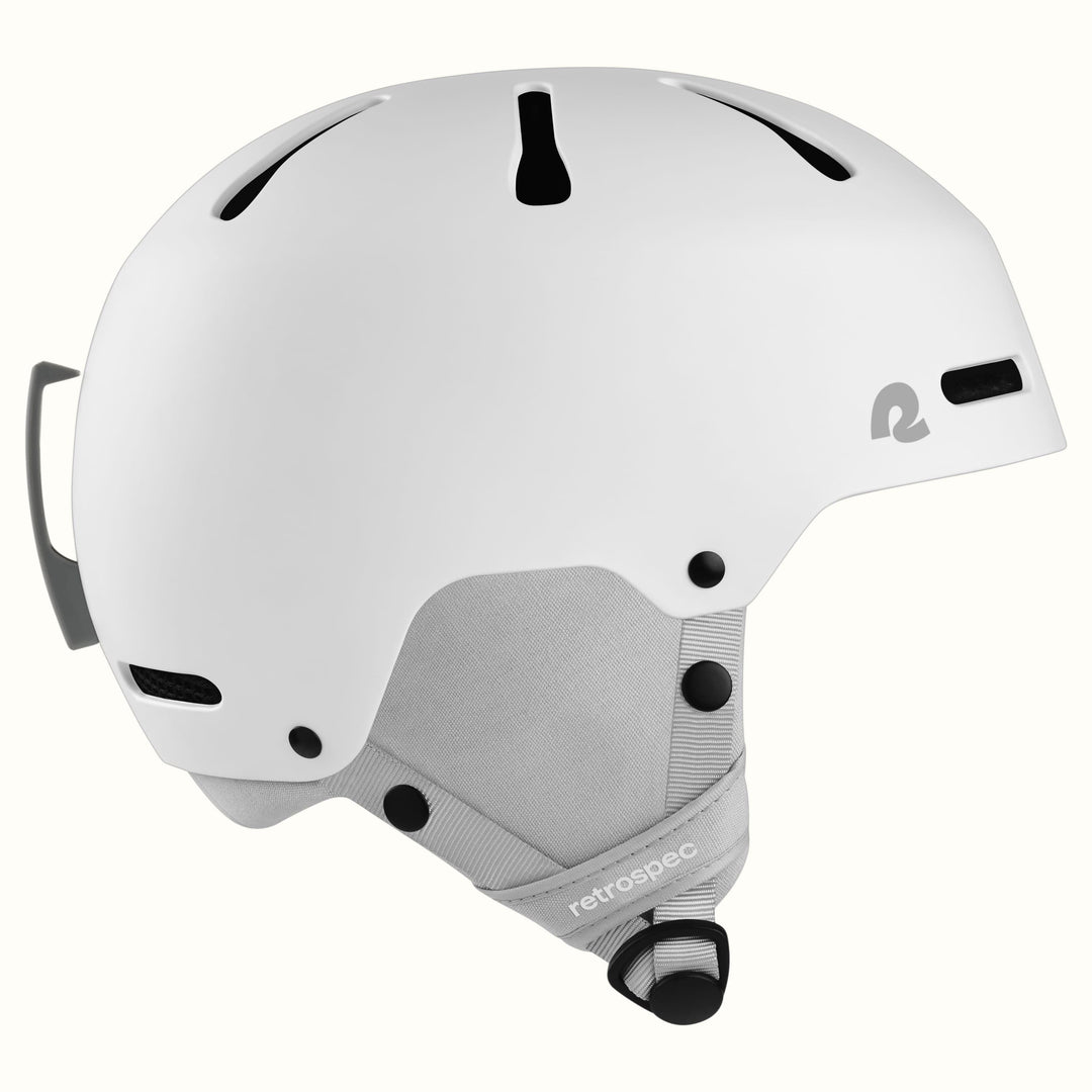 Comstock Kids' Ski & Snowboard Helmet | Matte White