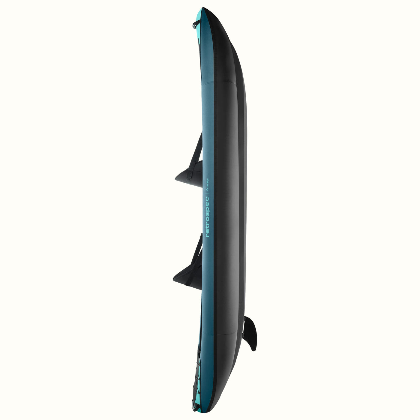 Kayak inflable Retrospec Coaster para 1 y 2 personas, kayak hinchable  portátil de poliéster ripstop de 600 deniers, incluye paleta de doble cara,  bomba manual y bolsa de transporte