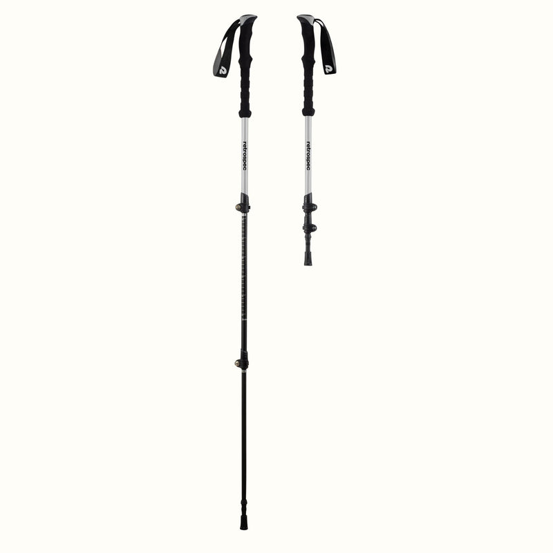 Solstice Trekking Poles - Aluminum, Foam Handle | Slate Foam 