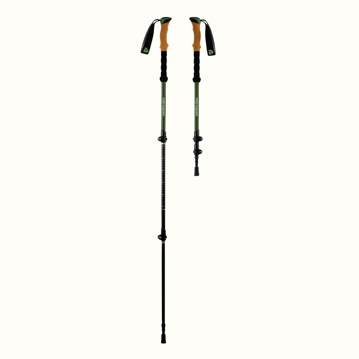 Solstice Trekking Poles - Aluminum, Cork Handle | Matte Forest Cork 