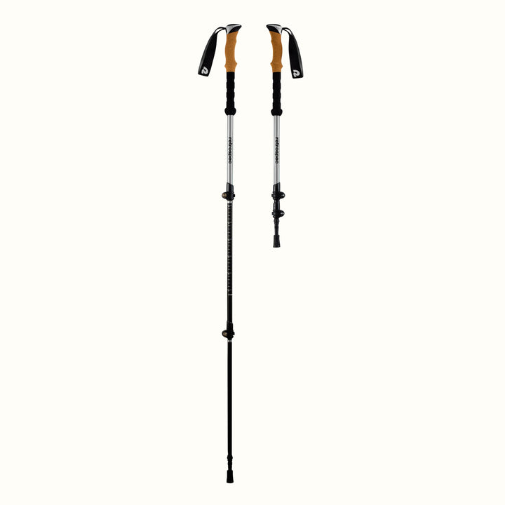 Solstice Trekking Poles - Aluminum, Cork Handle | Slate Cork 