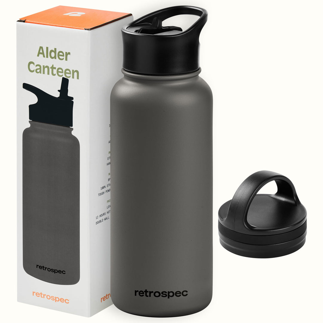 Alder Canteen | Matte Basalt 32oz