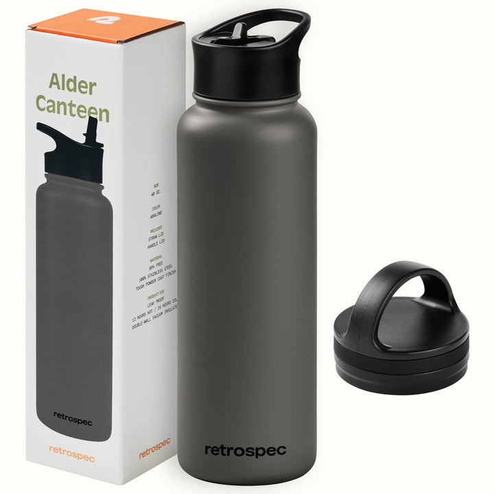 Alder Canteen | Matte Basalt 40oz