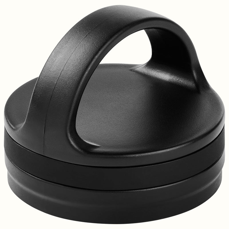 Alder Water Bottle Handle Lid | Matte Black