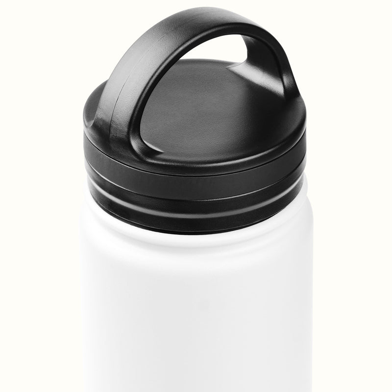 Alder Water Bottle Handle Lid | Matte Black