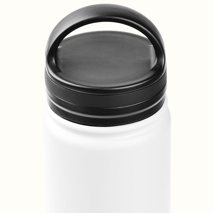 Alder Water Bottle Handle Lid | Matte Black