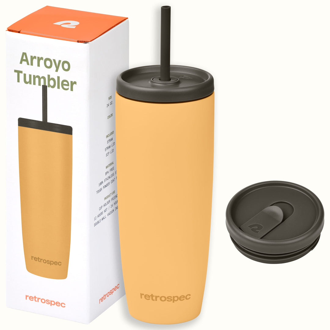 Arroyo Stainless Steel Tumbler | Matte Honey 24oz