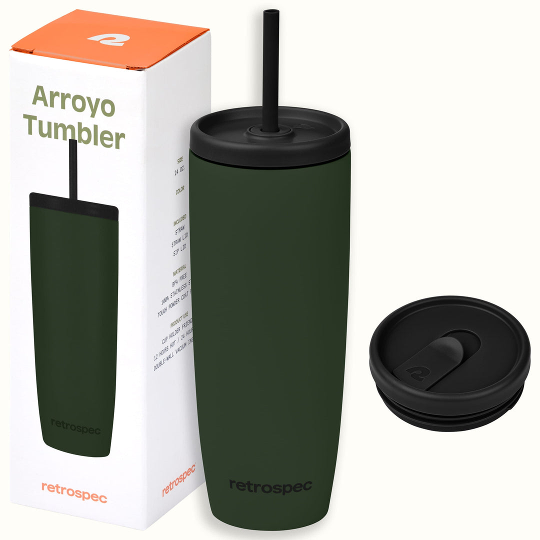 Arroyo Stainless Steel Tumbler | Matte Olive Drab 24oz