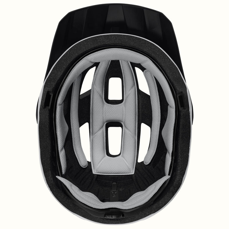 Rowan Mountain Bike Helmet | Matte Stone and Black