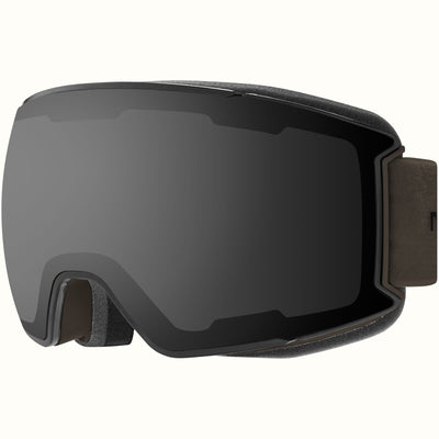 Zenith Ski & Snowboard Goggles | Matte Basalt and Mirror (Polarized) 