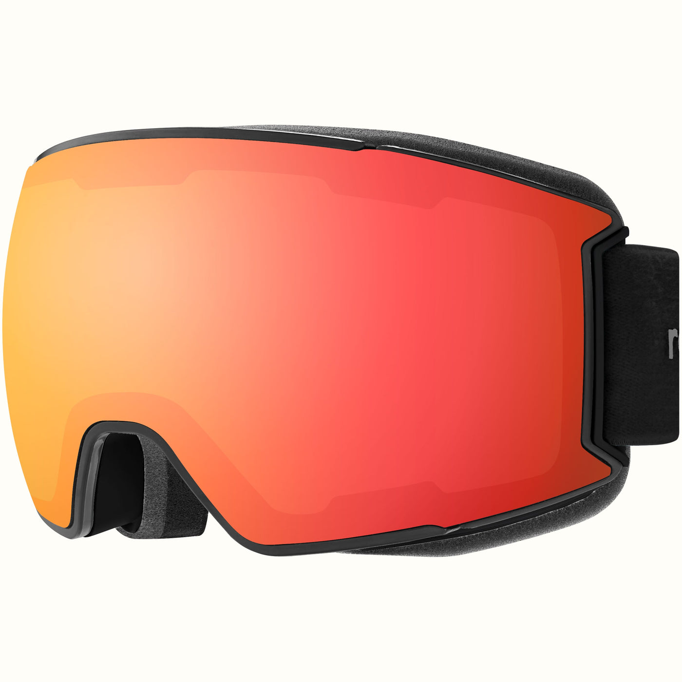 Zenith Ski & Snowboard Goggles | Matte Black and Jasper 