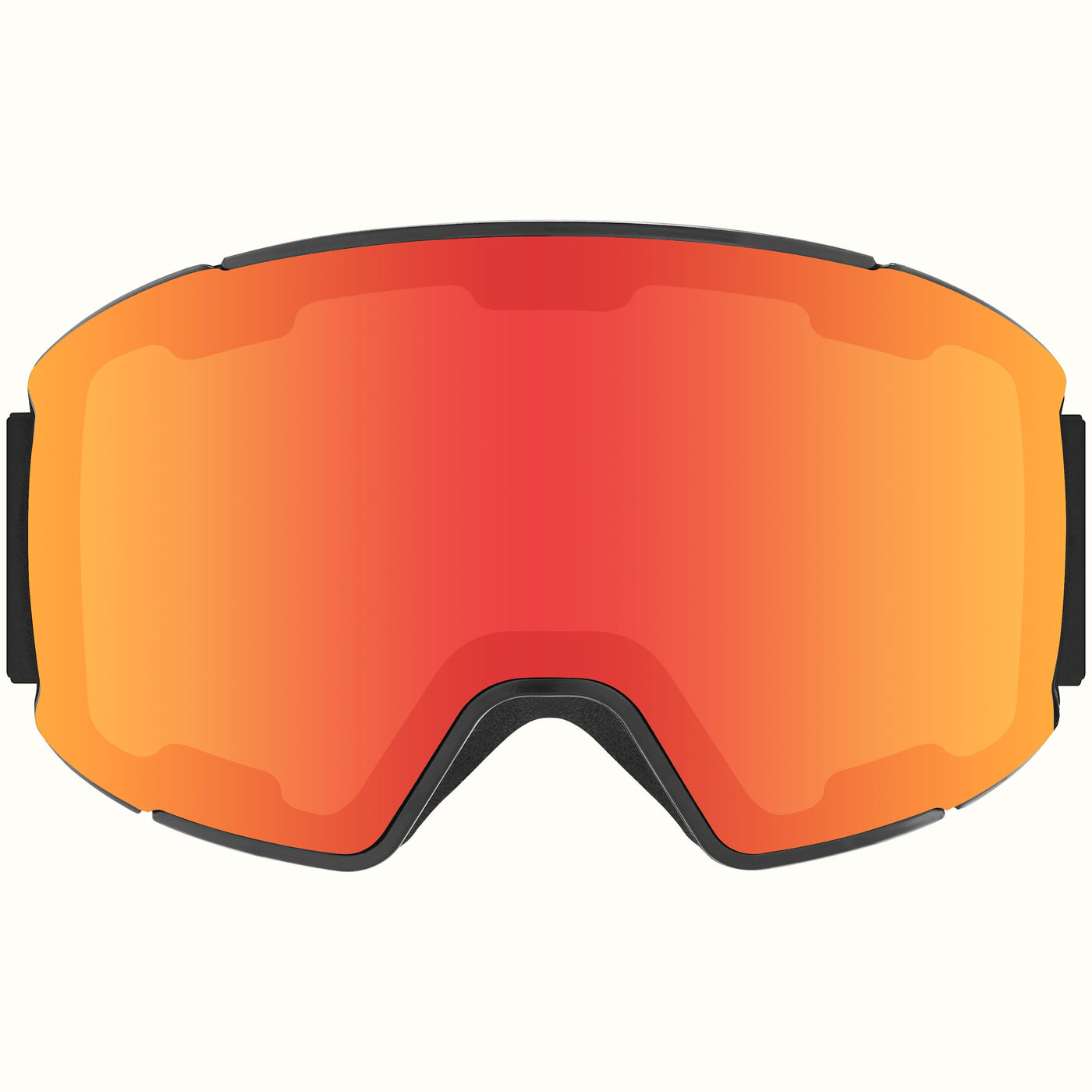 Zenith Ski & Snowboard Goggles | Matte Black and Jasper 