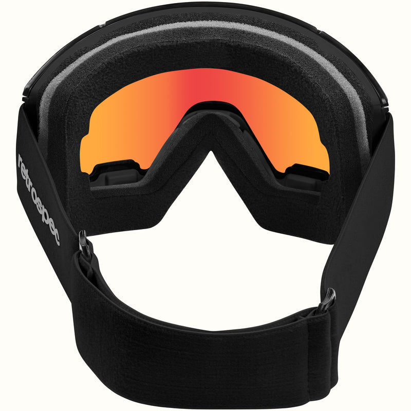 Zenith Ski & Snowboard Goggles | Matte Black and Jasper 