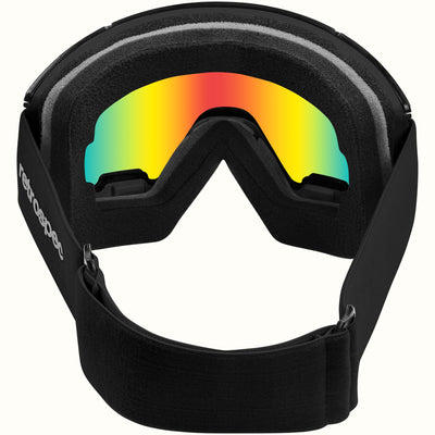 Zenith Ski & Snowboard Goggles | Matte Black and Kaleido 