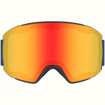 Zenith Ski & Snowboard Goggles | Matte Navy and Heliodor 