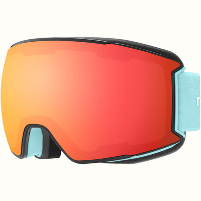 Zenith Ski & Snowboard Goggles | Matte Winter Mint and Jasper