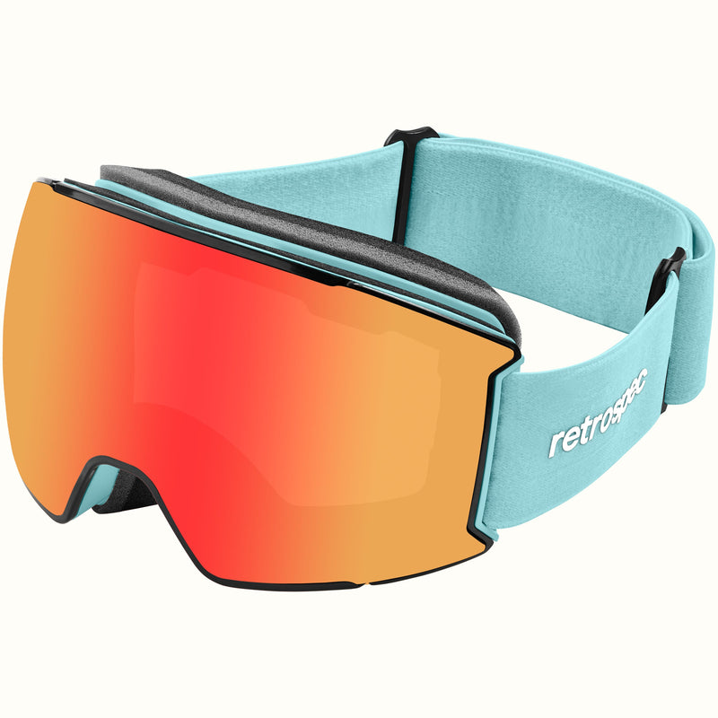 Zenith Ski & Snowboard Goggles | Matte Winter Mint and Jasper 