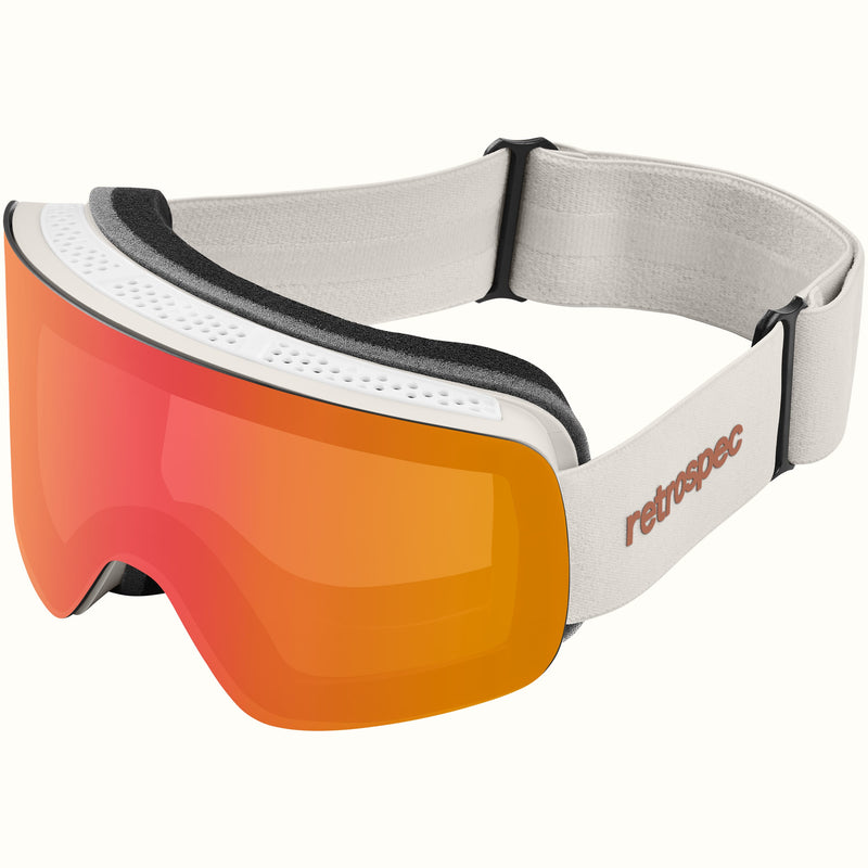 Flume Ski & Snowboard Goggles | Matte Abalone and Jasper