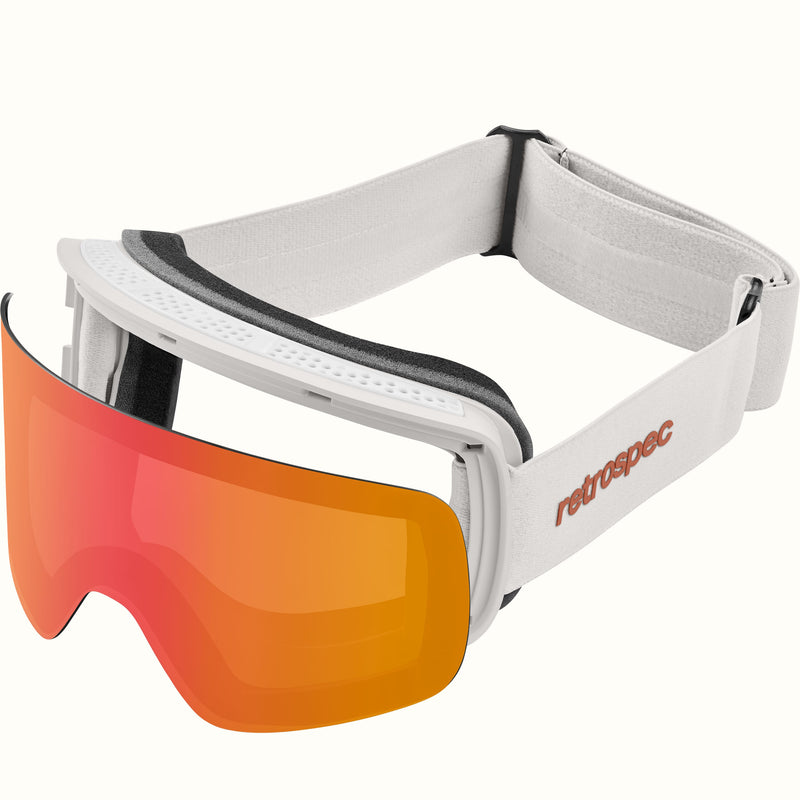 Flume Ski & Snowboard Goggles | Matte Abalone and Jasper