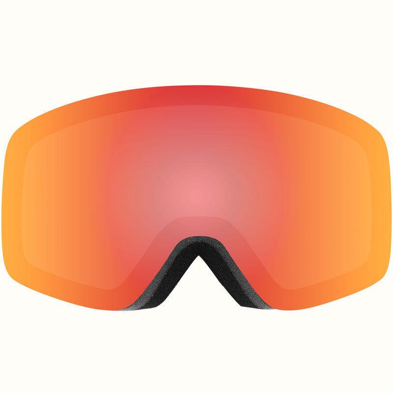 Flume Ski & Snowboard Goggles | Matte Basalt and Jasper