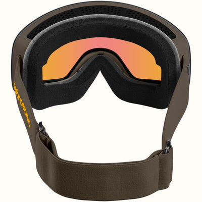 Flume Ski & Snowboard Goggles | Matte Basalt and Jasper