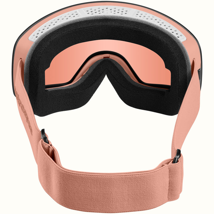 Flume Ski & Snowboard Goggles | Matte Peach and Rose Quartz