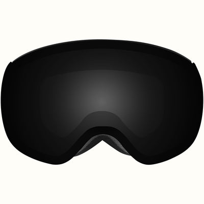 Traverse Plus Ski & Snowboard Goggles | Matte Black and Mirror Polarized