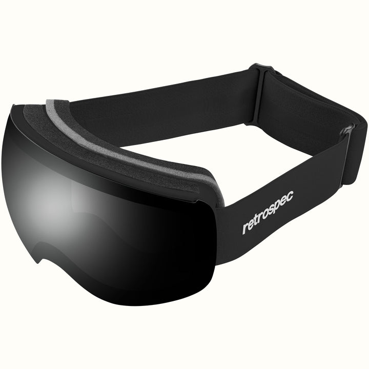 Traverse Plus Ski & Snowboard Goggles | Matte Black and Mirror Polarized