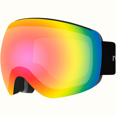 Traverse Plus Ski & Snowboard Goggles | Matte Black and Kaleido