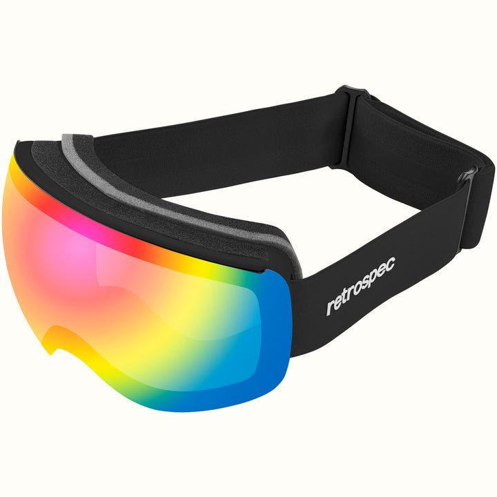 Traverse Plus Ski & Snowboard Goggles | Matte Black and Kaleido