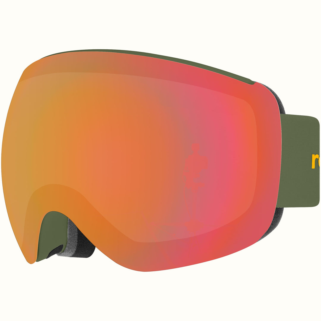 Traverse Plus Ski & Snowboard Goggles | Matte Forest and Jasper