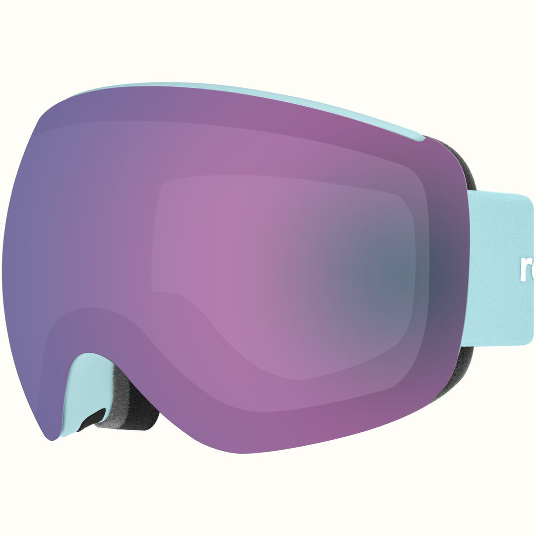 Traverse Plus Ski & Snowboard Goggles | Matte Ice and Bismuth