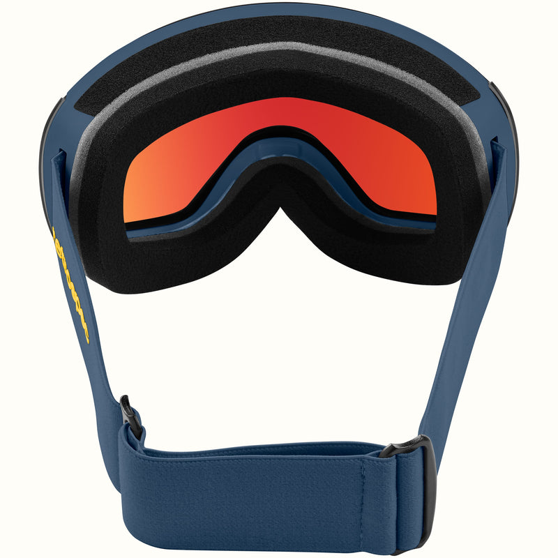 Traverse Plus Ski & Snowboard Goggles | Matte Navy and Jasper