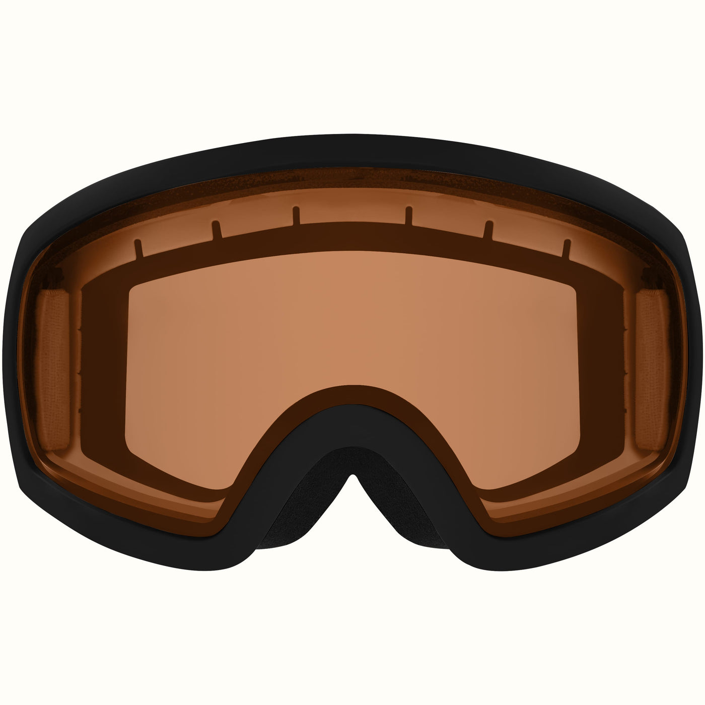 Traverse Ski & Snowboard Goggles | Matte Black and Citrine