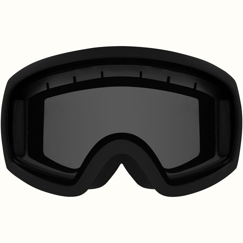 Traverse Ski & Snowboard Goggles | Matte Black and Stone