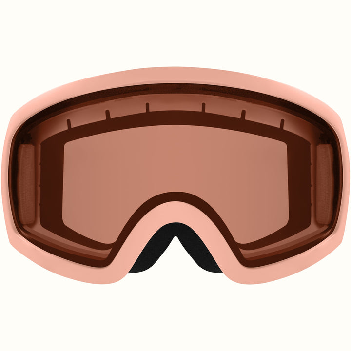 Traverse Ski & Snowboard Goggles | Matte Blush and Rose Quartz