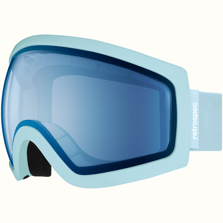 Traverse Ski & Snowboard Goggles | Matte Ice and Crystal