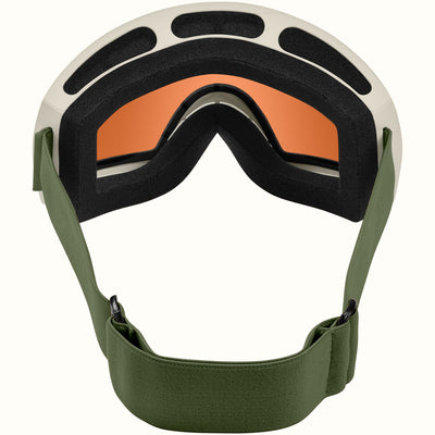 Traverse Ski & Snowboard Goggles | Matte Laurel and Citrine
