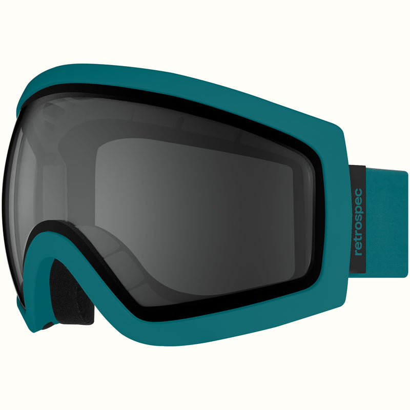 Traverse Ski & Snowboard Goggles | Matte Viridan and Stone