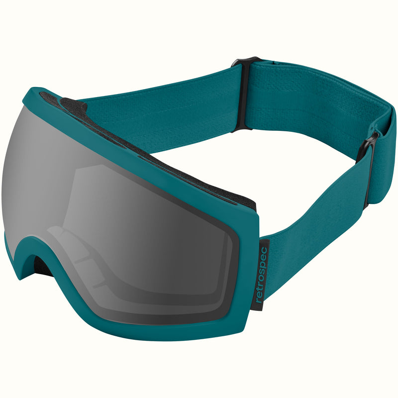 Traverse Ski & Snowboard Goggles | Matte Viridan and Stone