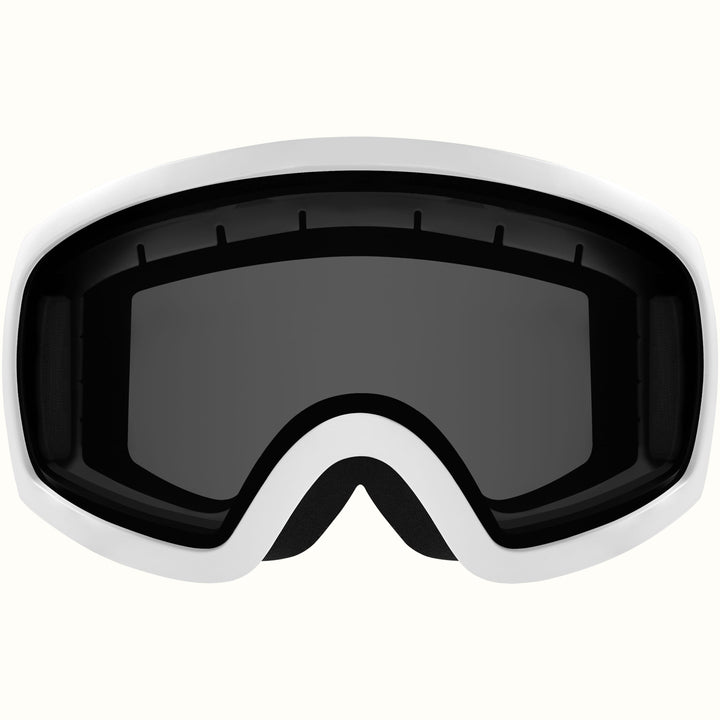 Traverse Ski & Snowboard Goggles | Matte White and Stone