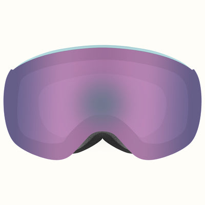 Dipper Plus Kids' Ski & Snowboard Goggles | Matte Ice and Bismuth