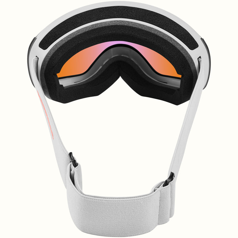 Dipper Plus Kids' Ski & Snowboard Goggles | Matte White and Opal