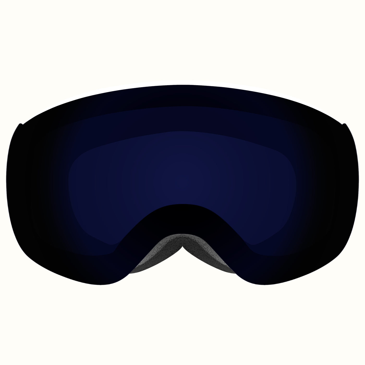 Dipper Plus Kids' Ski & Snowboard Goggles | Matte White and Sapphire